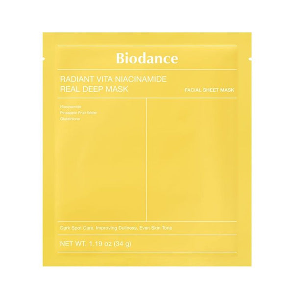 La Biodance Radiant Vita Niacinamide Real Deep Mask