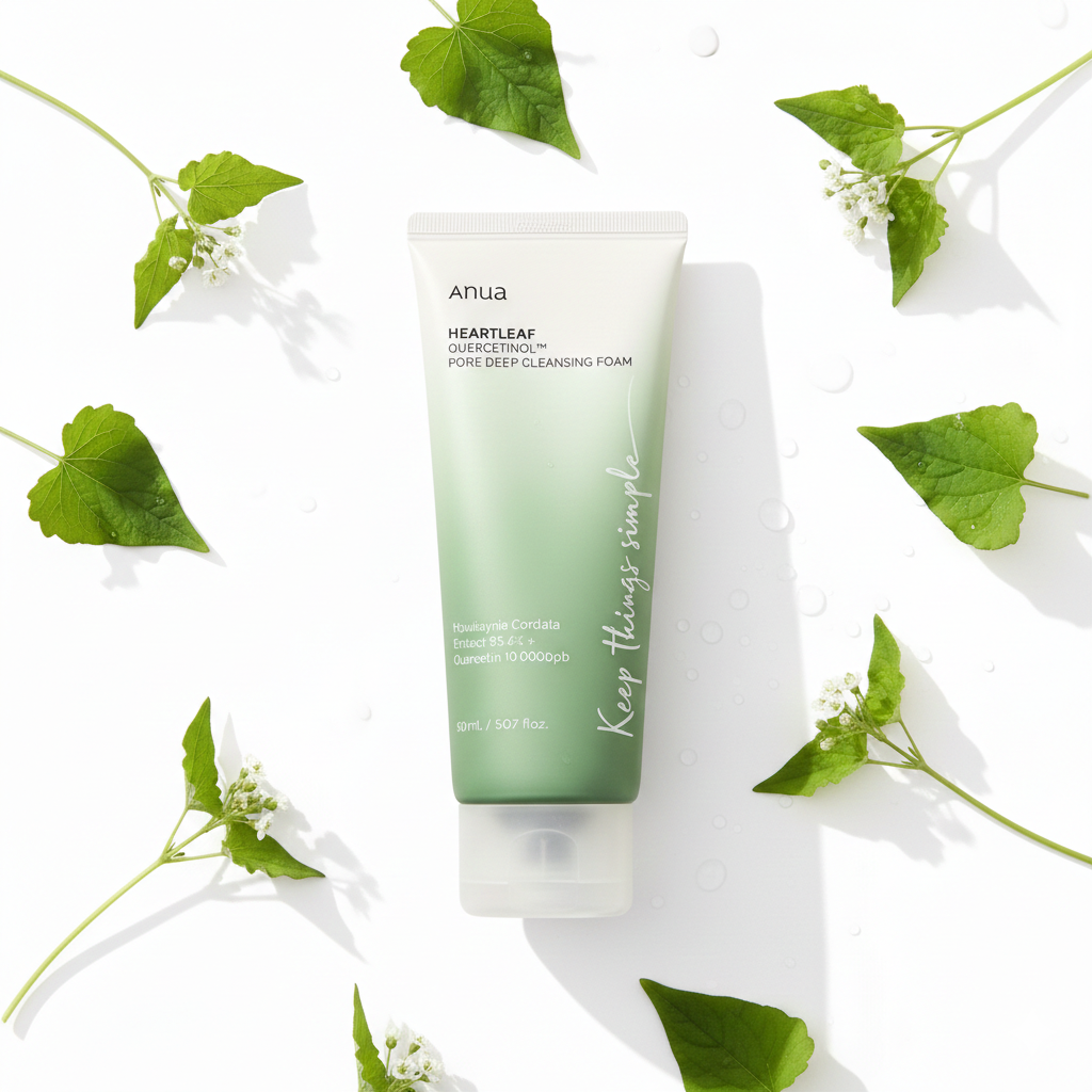 Anua Heartleaf Quercetinol Pore Deep Cleansing Foam