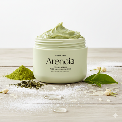 Arencia Fresh Green Rice Mochi Cleanser
