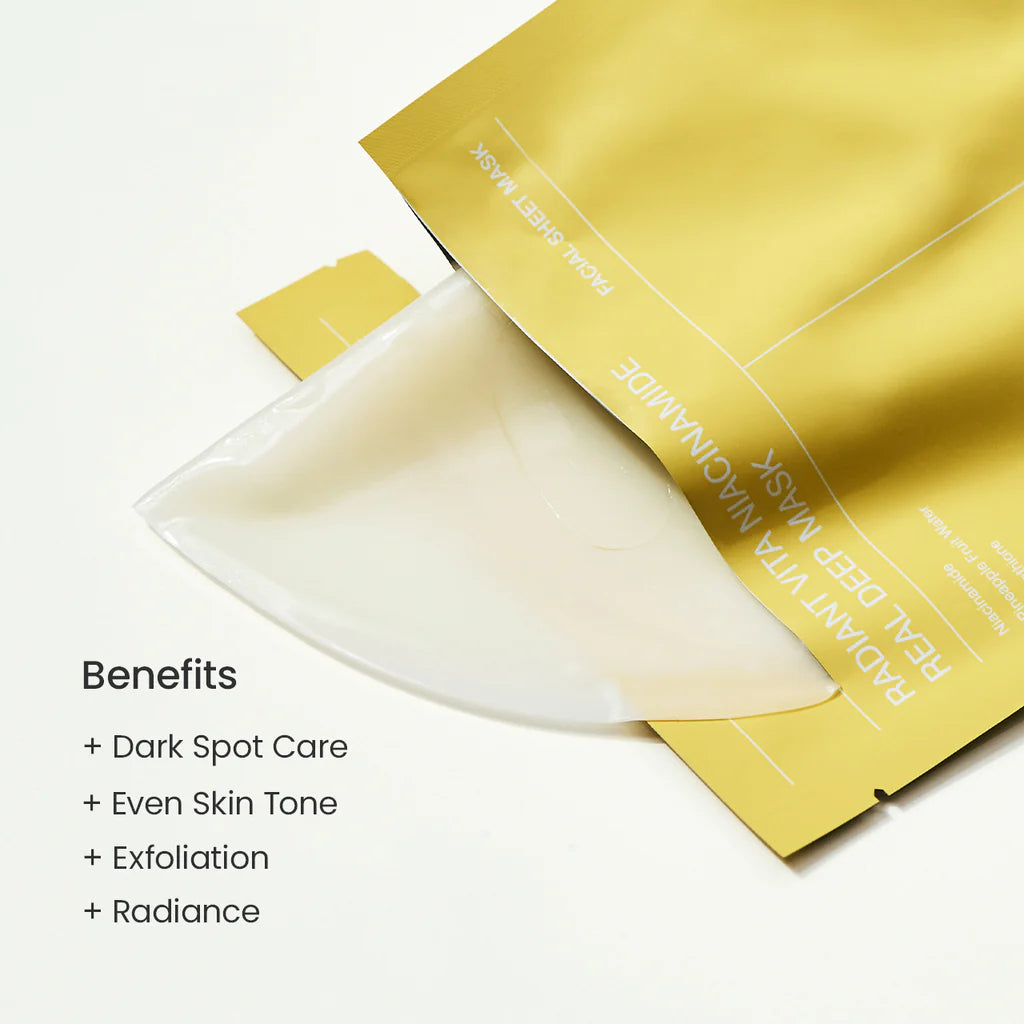 La Biodance Radiant Vita Niacinamide Real Deep Mask